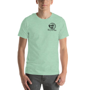 Bicycle Man T-Shirt Pocket Logo