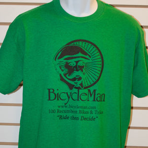 Bicycleman T-Shirt Antique Green