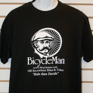 Bicycleman T-Shirt Black